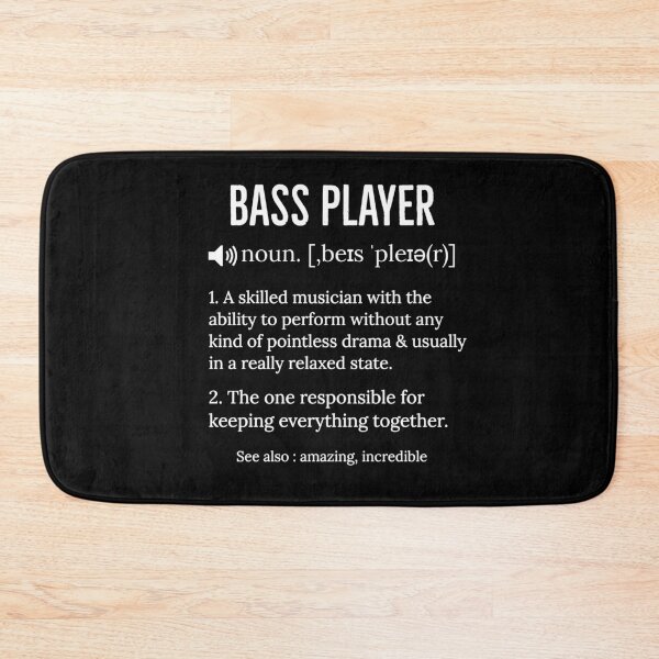 Item preview, Bass Player Definition Bassist Musician Gift designed and sold by Luna1Shop.