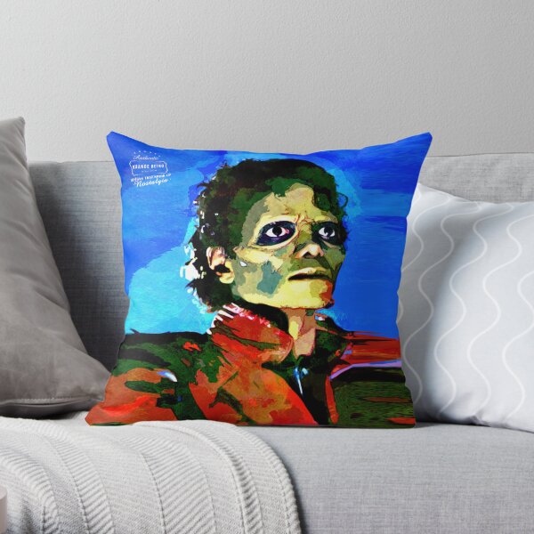 Totally Thrilled - Retro Throw Pillow
