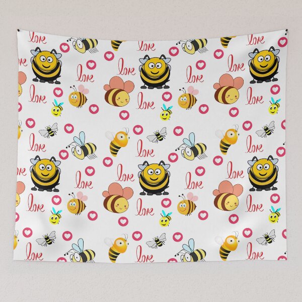 Item preview, BEE Love ( Cute bees) designed and sold by WithAngela.