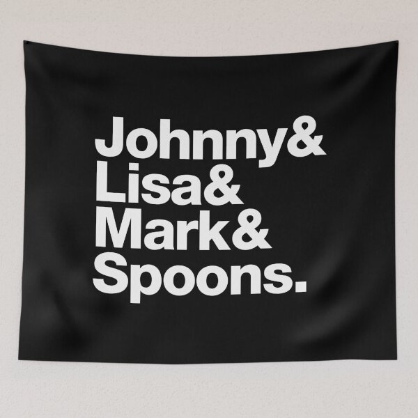 Item preview, The Room and its spoons (white text) designed and sold by Lolvetica.