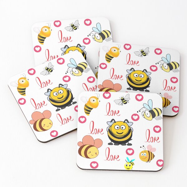 Item preview, BEE Love ( Cute bees) designed and sold by WithAngela.