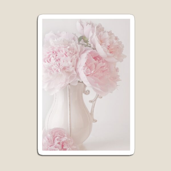 Item preview, Una jarra de peonías rosadas suaves designed and sold by Sandra Foster.