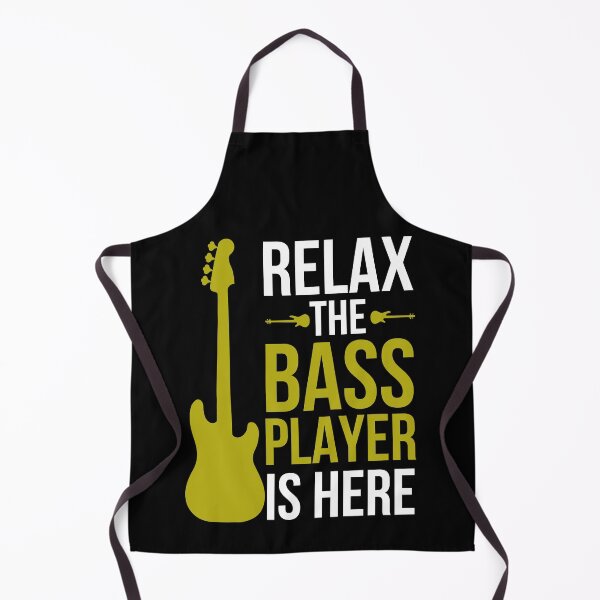 Item preview, The Bass Player Is Here Guitarist Gift designed and sold by Luna1Shop.