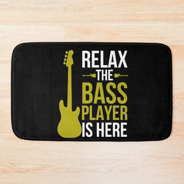 Item preview, The Bass Player Is Here Guitarist Gift designed and sold by Luna1Shop.