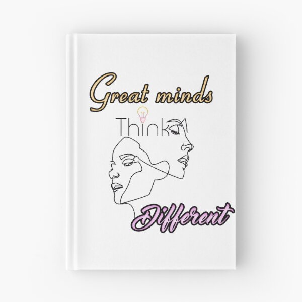 Item preview, Great Minds Think Different - Smart, Inspirational & Motivational designed and sold by Designs-RZ.