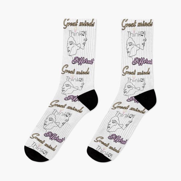 Item preview, Great Minds Think Different - Smart, Inspirational & Motivational designed and sold by Designs-RZ.