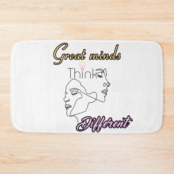 Item preview, Great Minds Think Different - Smart, Inspirational & Motivational designed and sold by Designs-RZ.