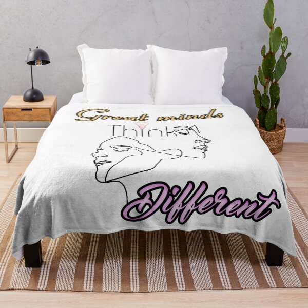 Item preview, Great Minds Think Different - Smart, Inspirational & Motivational designed and sold by Designs-RZ.