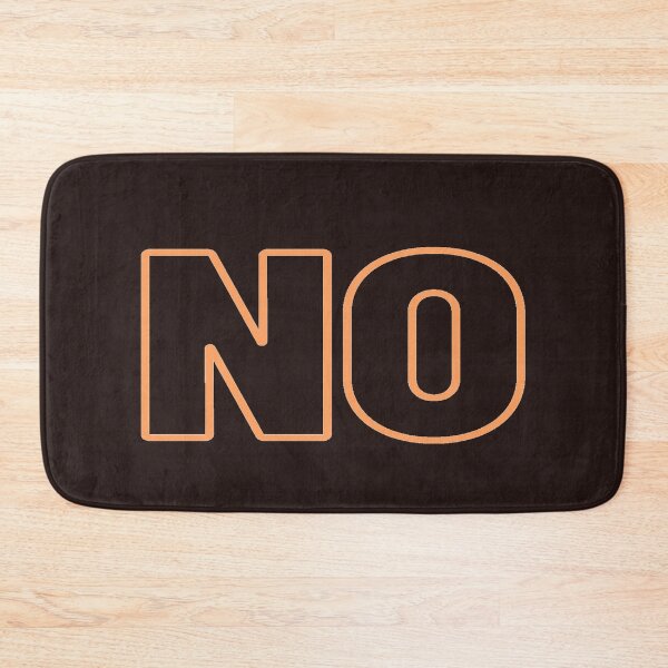 Item preview, No is a full sentence. designed and sold by Samvy.
