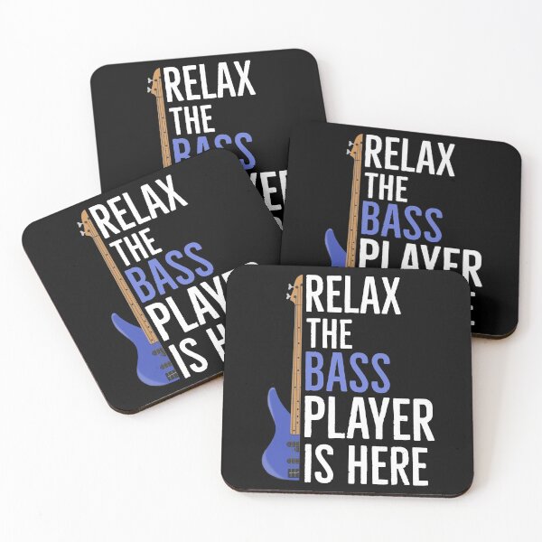Item preview, Relax The Bass Player Is Here designed and sold by Luna1Shop.