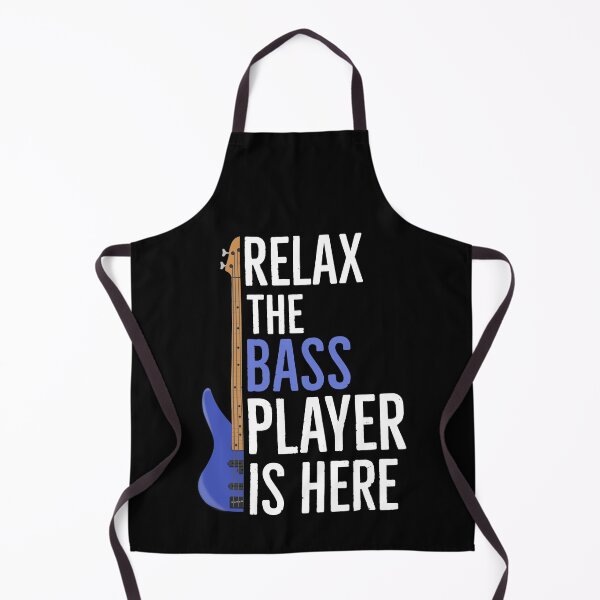 Item preview, Relax The Bass Player Is Here designed and sold by Luna1Shop.