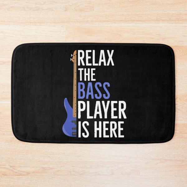 Item preview, Relax The Bass Player Is Here designed and sold by Luna1Shop.