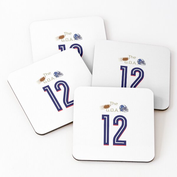 Item preview, The G.O.A.T number 12 #football designed and sold by MrJean.