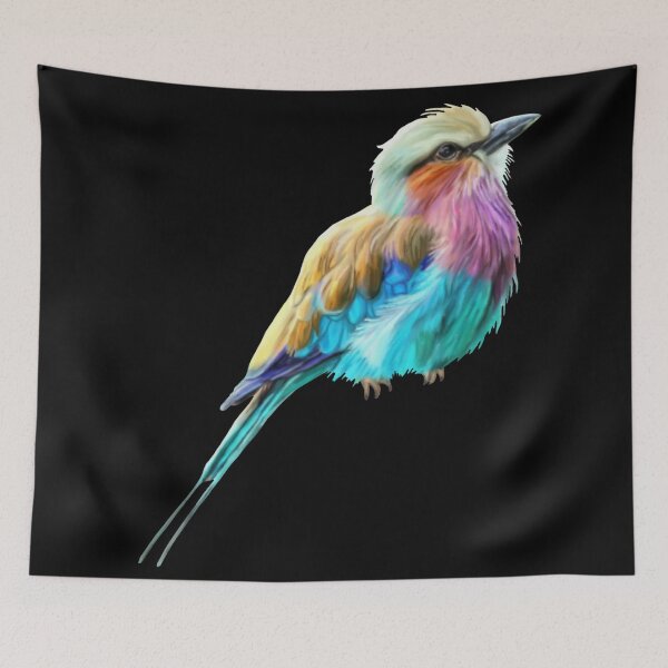 Item preview, Lilac Breasted Roller Bird designed and sold by Deborah Camp.