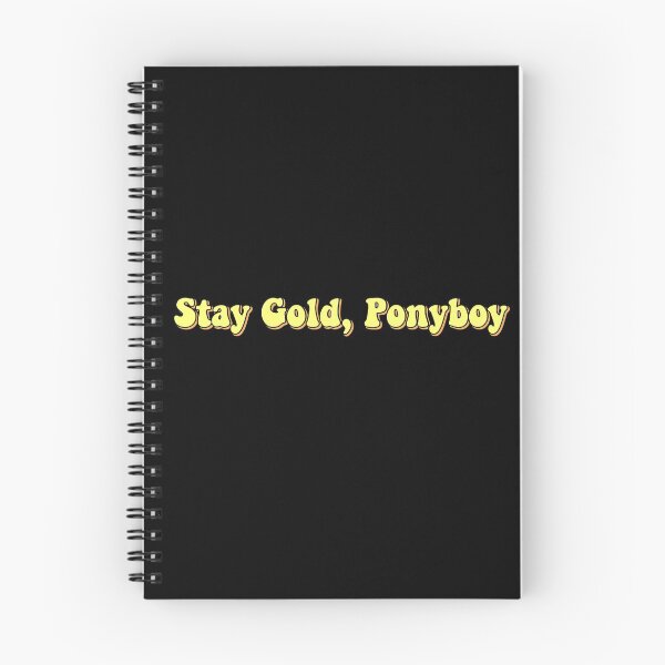 Item preview, Stay Gold Ponyboy designed and sold by madebymarolus.