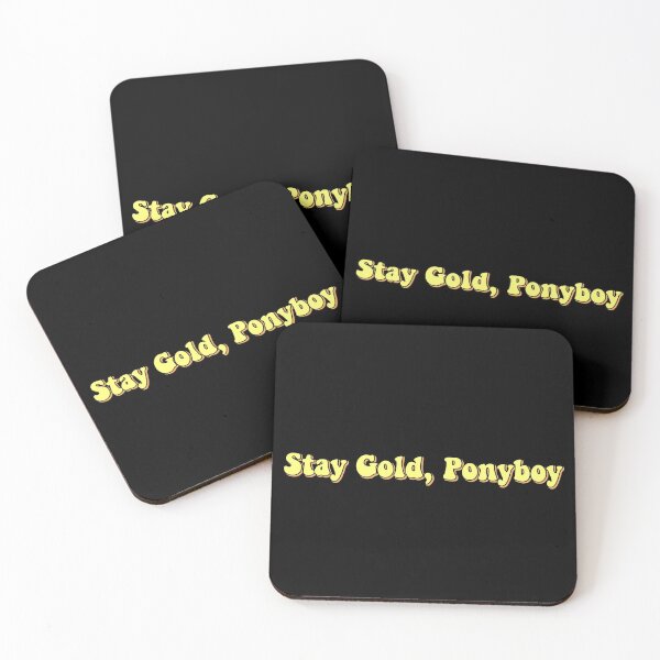 Item preview, Stay Gold Ponyboy designed and sold by madebymarolus.
