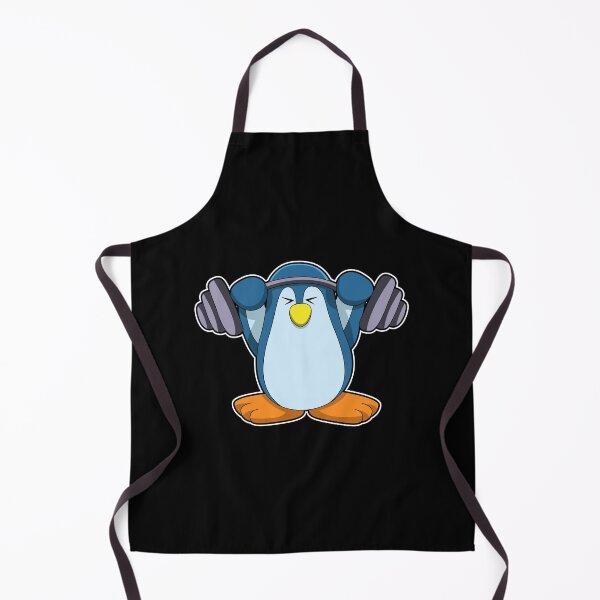 Item preview, Penguin Bodybuilder Barbell Bodybuilding designed and sold by Snabdesign84.