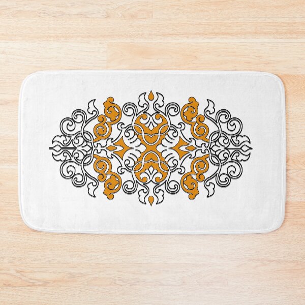 Item preview, Soft Orange Mandala Pattern  designed and sold by fowzi shokri.