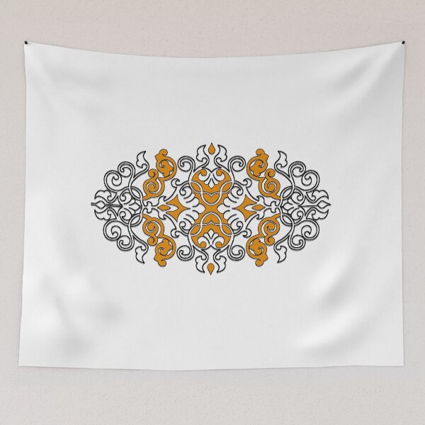 Item preview, Soft Orange Mandala Pattern  designed and sold by fowzi shokri.