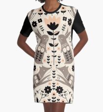 Woodland Folklore Graphic T-Shirt Dress