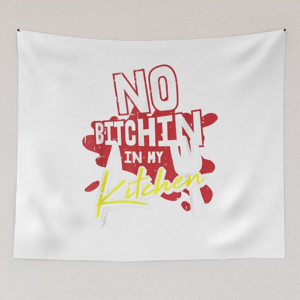 Item preview, No Bitchin In My Kitchen Motive For A Cooking Chef  designed and sold by mylahKristian.
