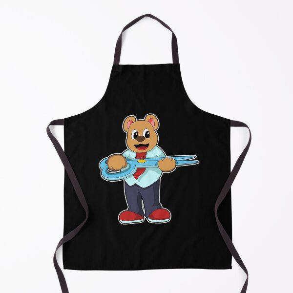 Item preview, Bear as Hairdresser with Scissors designed and sold by Snabdesign84.