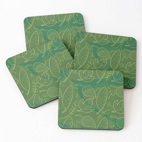 Item preview, Spring Leaves in Green designed and sold by fullermusings.