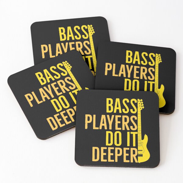 Item preview, Bass Players Do It Deeper Funny Guitarist Gift designed and sold by Luna1Shop.