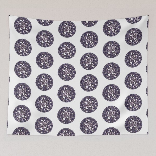 Item preview, Abstract Organic Ball - Purple / White designed and sold by DeltaInitiative.