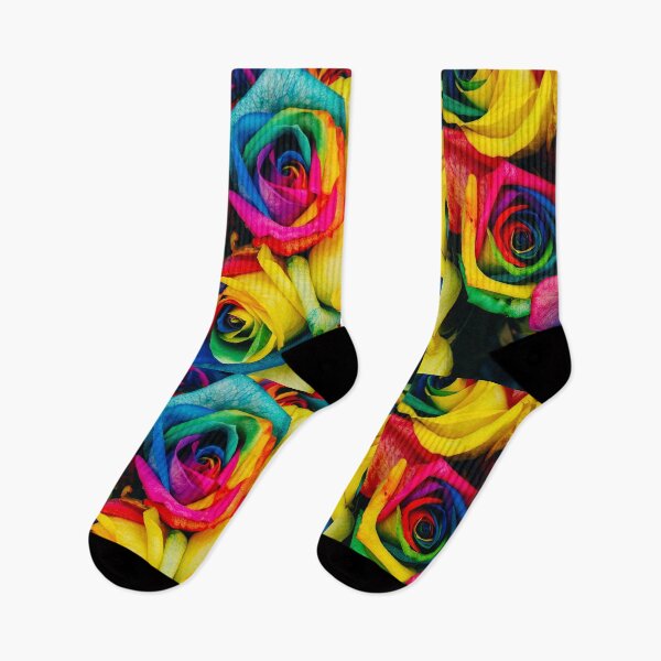 Item preview, Multi Coloured Flowers designed and sold by RetroRobbo.