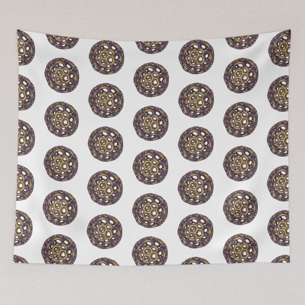 Item preview, Abstract Organic Ball - Purple / Yellow 2 designed and sold by DeltaInitiative.