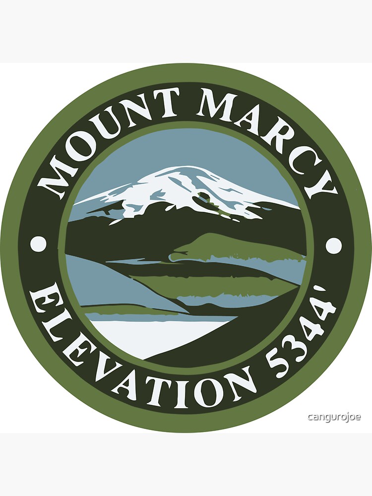 Mount Marcy adirondacks design Magnet