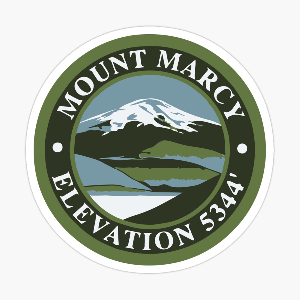 Mount Marcy adirondacks design Magnet