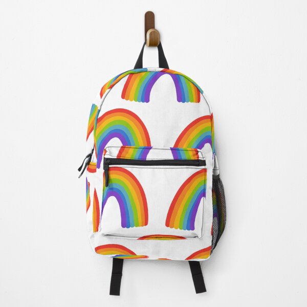 Item preview, rainbow seamless doodle pattern, vector color illustration designed and sold by zizimentos.