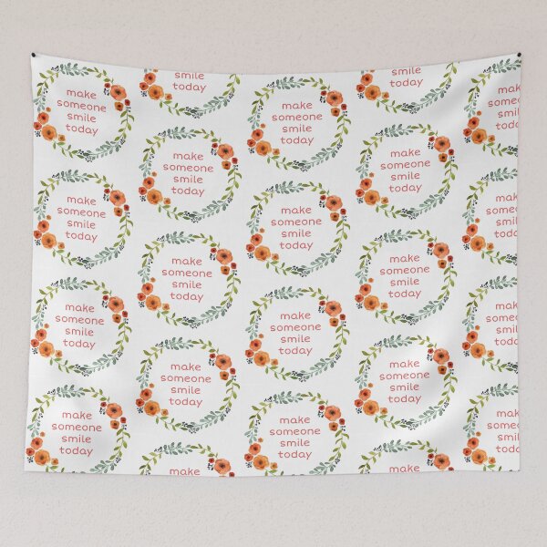 Item preview, Make someone smile today, beautiful motto of the day designed and sold by Pelikancrazy.