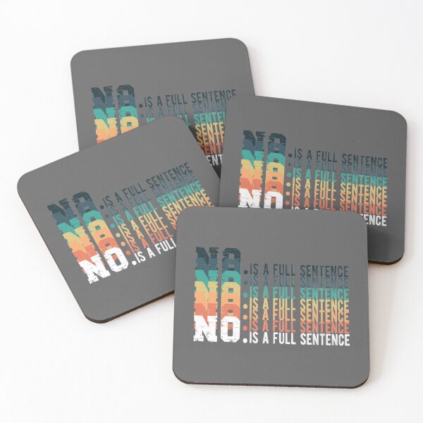 Item preview, No Is A Full Sentence designed and sold by samah82.