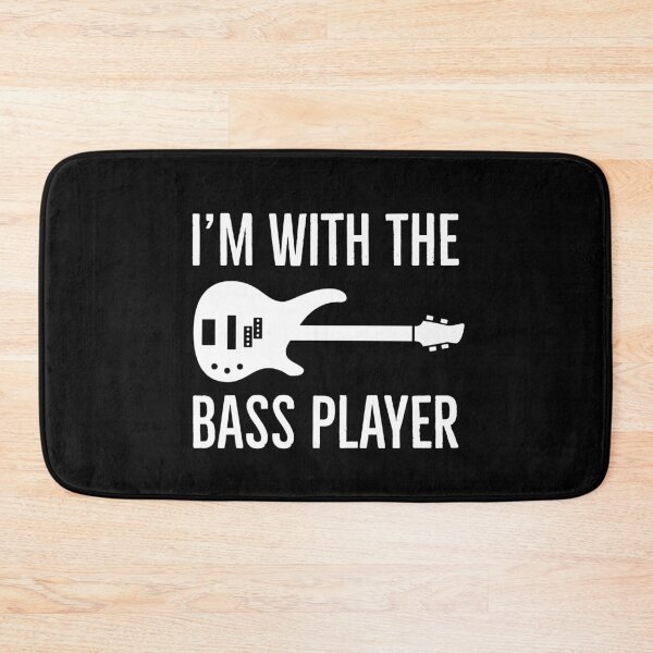 Item preview, Im With The Bass Player Guitarists Girlfriend Gift designed and sold by Luna1Shop.