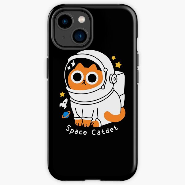 Space Catdet iPhone Tough Case