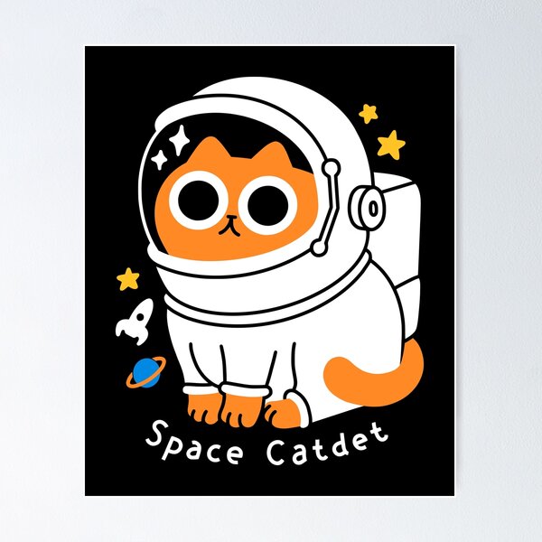 Item preview, Space Catdet designed and sold by obinsun.