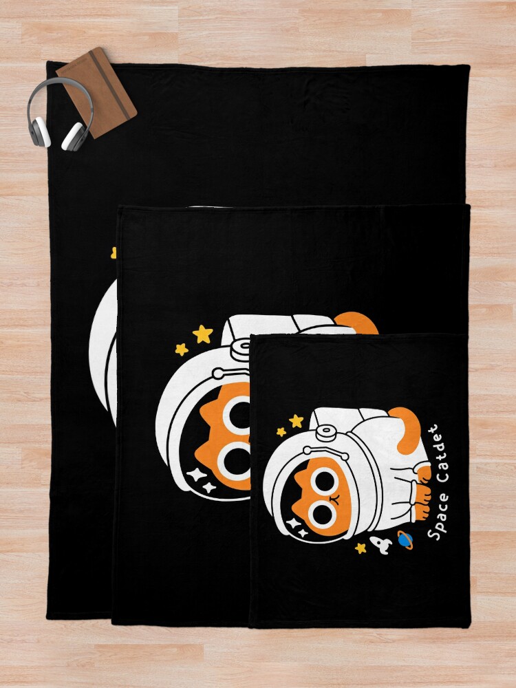 Discover Space Catdet Throw Blanket