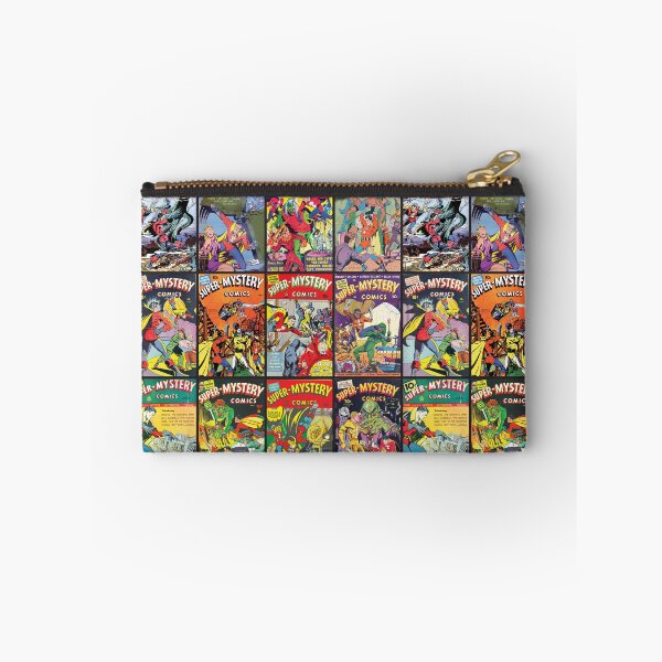 Item preview, Super Mystery Comic Covers | Vintage comic designed and sold by Petra Becker.