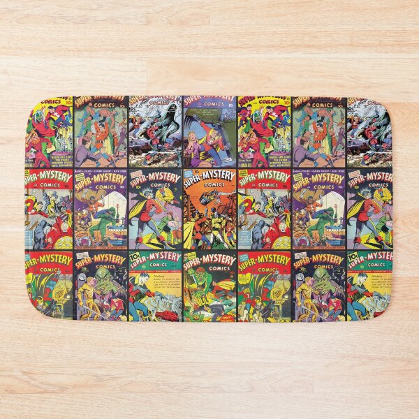 Item preview, Super Mystery Comic Covers | Vintage comic designed and sold by Petra Becker.