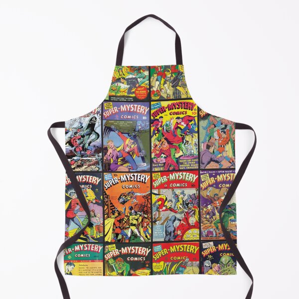 Item preview, Super Mystery Comic Covers | Vintage comic designed and sold by Petra Becker.