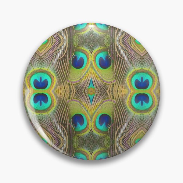Item preview, African Exotic Peacock Feather Pattern designed and sold by Butterflylife.