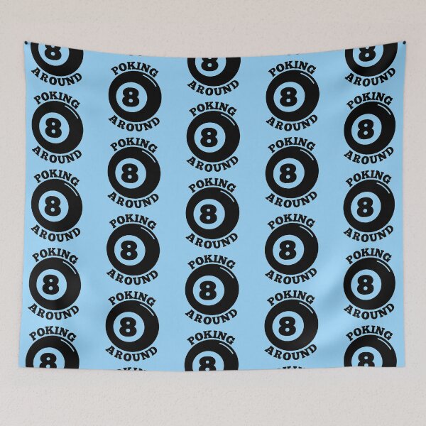 Item preview, 8 ball billiard poking around designed and sold by kcaandwu.
