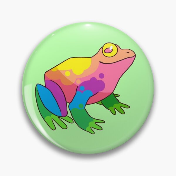 Item preview, Omnique Pridefrog designed and sold by amphibian-a-day.