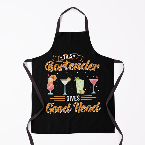 Item preview, This Bartender Gives Good Head Funny Bartending Cocktail designed and sold by tomtomd.