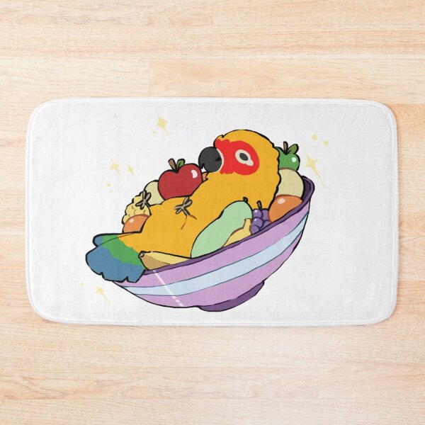 Item preview, Cute Sun Conure Fruit Bowl designed and sold by Alice Cheng.