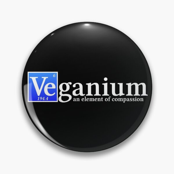 Item preview, Veganium an element of compassion - dark BG designed and sold by reIntegration.