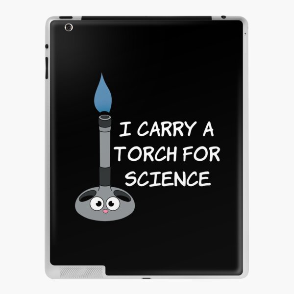 Carry a Torch for Science iPad Skin